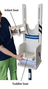 Pedia-Poser Pediatric X-Ray Positioning Chair